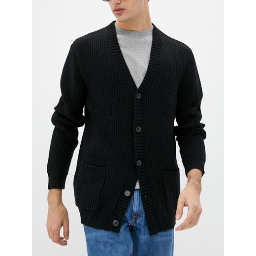 Kardigan męski elegancki Antony Morato MMSW01211YA400136-9000 L Czarny M wyprzedaż Rozetka.pl