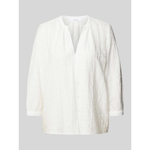 Bluzka z fakturowanym wzorem model ‘Falika’ ze sklepu Peek&Cloppenburg  w kategorii Bluzki damskie - zdjęcie 170563100