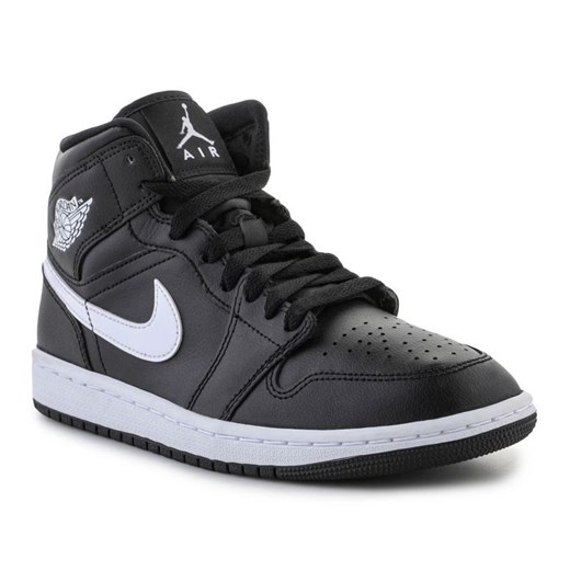 Buty Nike Air Jordan 1 Mid W DV0991-001 czarne ze sklepu ButyModne.pl w kategorii Buty sportowe damskie - zdjęcie 170563254