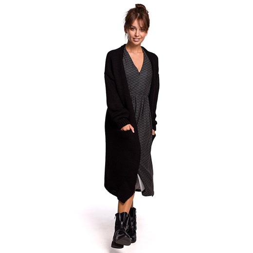 Be Wear Kardigan w kolorze czarnym onesize Limango Polska okazja