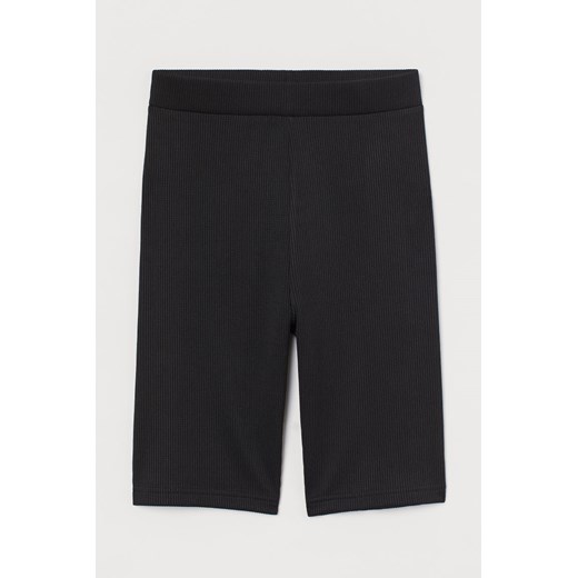 H & M - Krótkie legginsy - Czarny ze sklepu H&M w kategorii Szorty - zdjęcie 170568743
