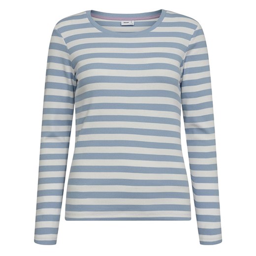 NÜMPH Koszulka w kolorze kremowo-niebieskim ze sklepu Limango Polska w kategorii Bluzki damskie - zdjęcie 170572103