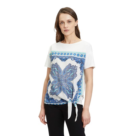 Betty Barclay Koszulka w kolorze biało-niebieskim ze sklepu Limango Polska w kategorii Bluzki damskie - zdjęcie 170572274