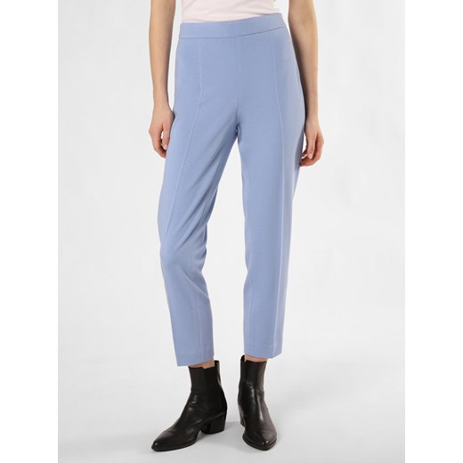 BOSS Spodnie Kobiety jasnoniebieski jednolity ze sklepu vangraaf w kategorii Spodnie damskie - zdjęcie 170573493