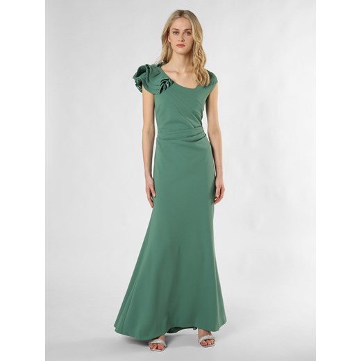 Vera Mont Damska sukienka wieczorowa Kobiety Sztuczne włókno zielony jednolity Vera Mont 36 vangraaf