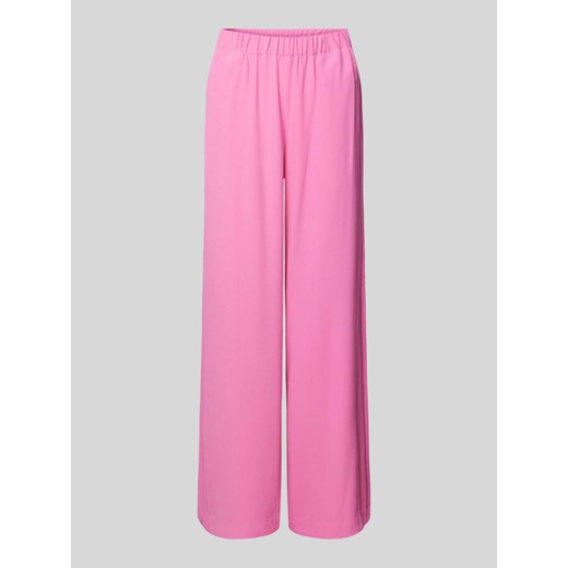 Spodnie materiałowe w jednolitym kolorze model ‘TINNI’ ze sklepu Peek&Cloppenburg  w kategorii Spodnie damskie - zdjęcie 170573802