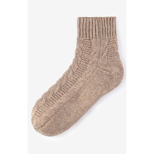 Marilyn skarpety damskie ciepłe bawełniane beżowe E81, Kolor beżowy, Rozmiar uniwersalny, Marilyn ze sklepu Intymna w kategorii Skarpetki damskie - zdjęcie 170574313