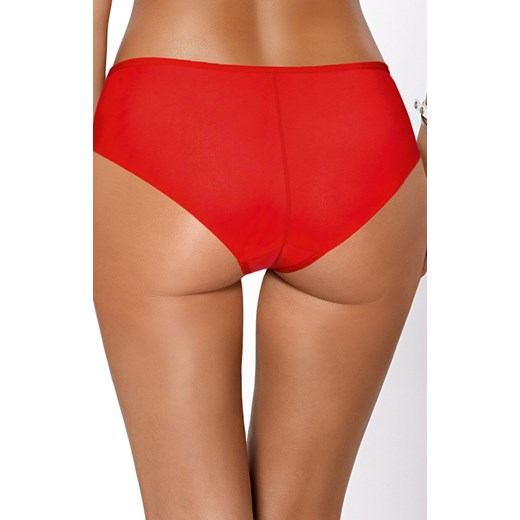 Cynthia klasyczne czerwone figi damskie, Kolor czerwony, Rozmiar S, PariPari Lingerie ze sklepu Intymna w kategorii Majtki damskie - zdjęcie 170574321