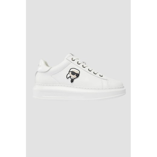 KARL LAGERFELD Białe sneakersy Karl Nft Lo Lace, Rozmiar 37 ze sklepu outfit.pl w kategorii Buty sportowe damskie - zdjęcie 170577763