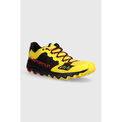 LA Sportiva buty Helios III męskie kolor żółty 46D100999 ze sklepu ANSWEAR.com w kategorii Buty trekkingowe męskie - zdjęcie 170578714
