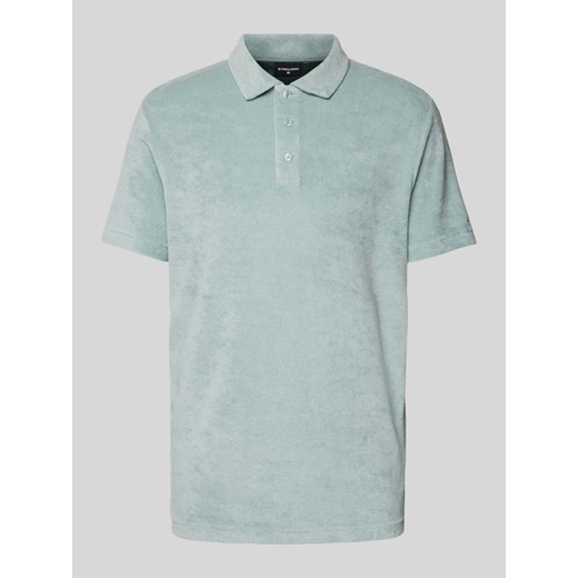 Koszulka polo z fakturowanym wzorem model ‘Joseph’ ze sklepu Peek&Cloppenburg  w kategorii T-shirty męskie - zdjęcie 170581402