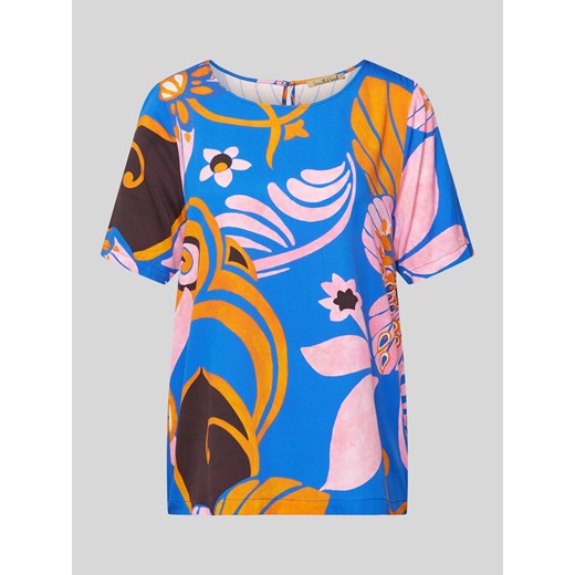Bluzka z wiskozy w kwiatowy wzór ze sklepu Peek&Cloppenburg  w kategorii Bluzki damskie - zdjęcie 170581561