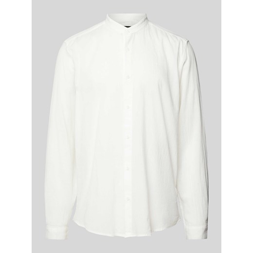 Koszula casualowa o kroju regular fit ze stójką ze sklepu Peek&Cloppenburg  w kategorii Koszule męskie - zdjęcie 170581574