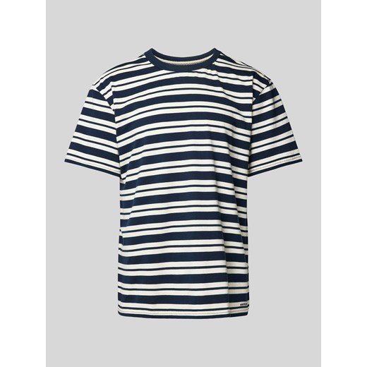 T-shirt ze wzorem w paski model ‘AKKIKKI’ ze sklepu Peek&Cloppenburg  w kategorii T-shirty męskie - zdjęcie 170581772