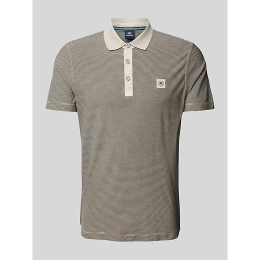 Koszulka polo z wyhaftowanym logo ze sklepu Peek&Cloppenburg  w kategorii T-shirty męskie - zdjęcie 170581802