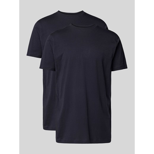 T-shirt z okrągłym dekoltem w zestawie 2 szt. ze sklepu Peek&Cloppenburg  w kategorii T-shirty męskie - zdjęcie 170581820