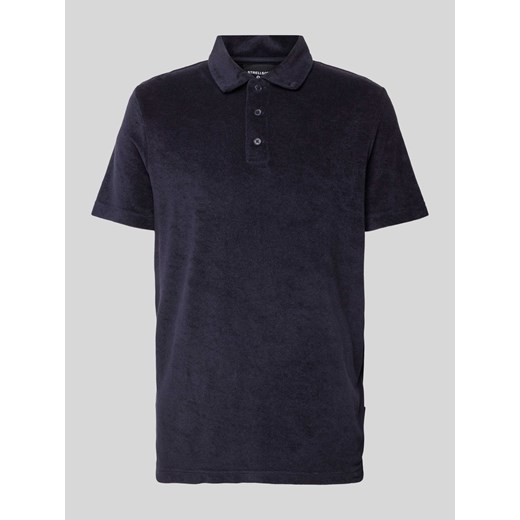 Koszulka polo z fakturowanym wzorem model ‘Joseph’ ze sklepu Peek&Cloppenburg  w kategorii T-shirty męskie - zdjęcie 170581841