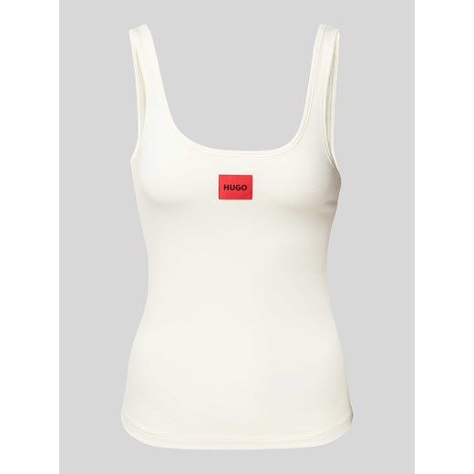 Top z naszywką z logo model ‘Red Label’ ze sklepu Peek&Cloppenburg  w kategorii Bluzki damskie - zdjęcie 170581921