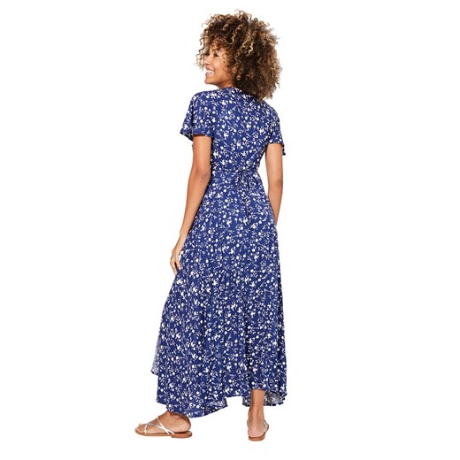 Aller Simplement Sukienka w kolorze granatowo-białym Aller Simplement 38/40 promocja Limango Polska