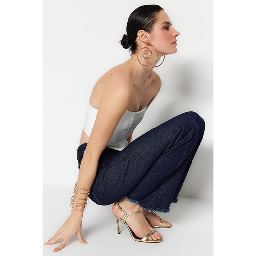 trendyol Top w kolorze białym Trendyol 34 okazja Limango Polska