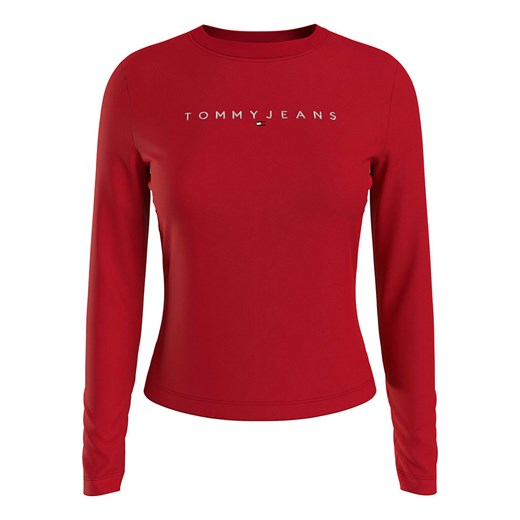TOMMY JEANS Koszulka w kolorze czerwonym ze sklepu Limango Polska w kategorii Bluzki damskie - zdjęcie 170586761