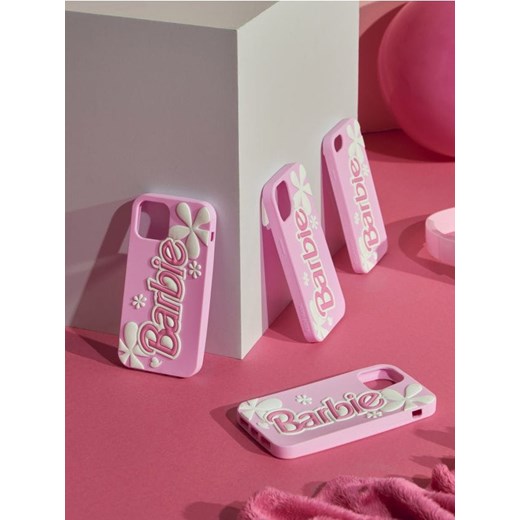 Sinsay - Etui iPhone 12/12 Pro Barbie - różowy ze sklepu Sinsay w kategorii Etui - zdjęcie 170587710
