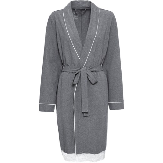 Szlafrok z dzianiny shirtowej 40/42 bonprix