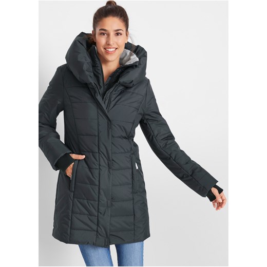 Krótki płaszcz outdoorowy 2 w 1, pikowany ze sklepu bonprix w kategorii Płaszcze damskie - zdjęcie 170591884