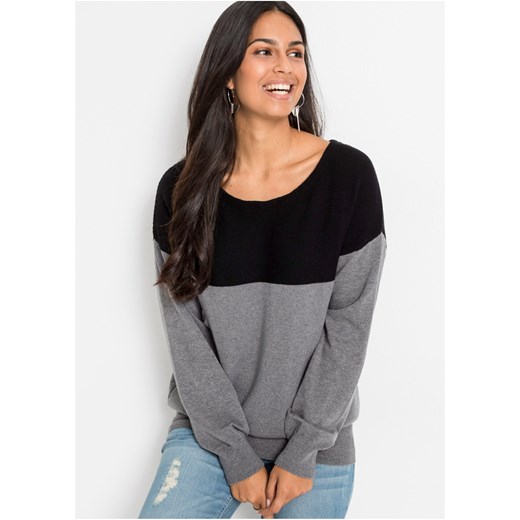Sweter oversize ze sklepu bonprix w kategorii Swetry damskie - zdjęcie 170593822