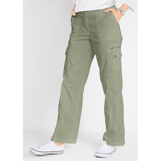 Dżinsy bojówki Mid Waist, długie 40 bonprix