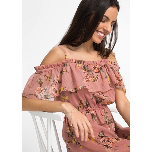 Sukienka off-shoulder 42 bonprix