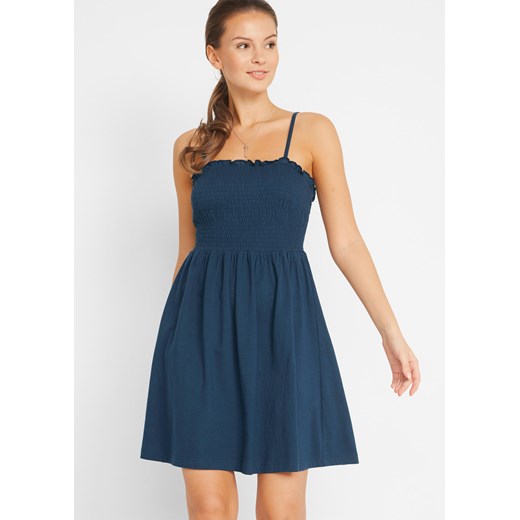 Sukienka z dżerseju na regulowanych ramiączkach ze sklepu bonprix w kategorii Sukienki - zdjęcie 170595282