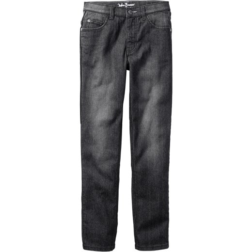 Dżinsy chlopięce Slim Fit ze sklepu bonprix w kategorii Spodnie chłopięce - zdjęcie 170595750