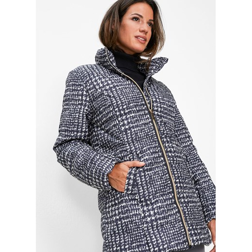 Długa kurtka pikowana ze sklepu bonprix w kategorii Kurtki damskie - zdjęcie 170596662