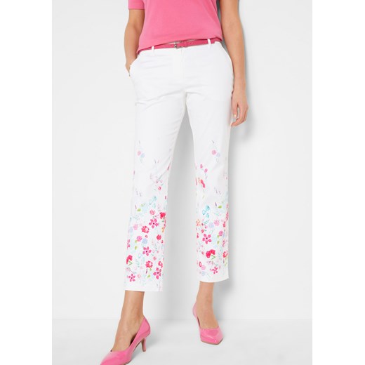Spodnie ze stretchem ze sklepu bonprix w kategorii Spodnie damskie - zdjęcie 170597462
