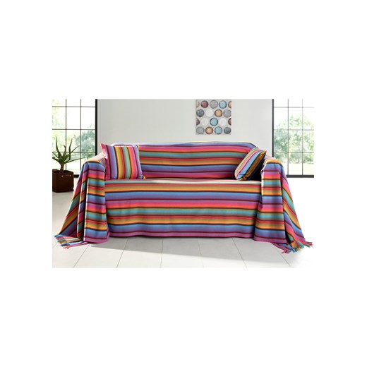 Narzuta w paski Sofa trzyosobowa 380/250 cm bonprix