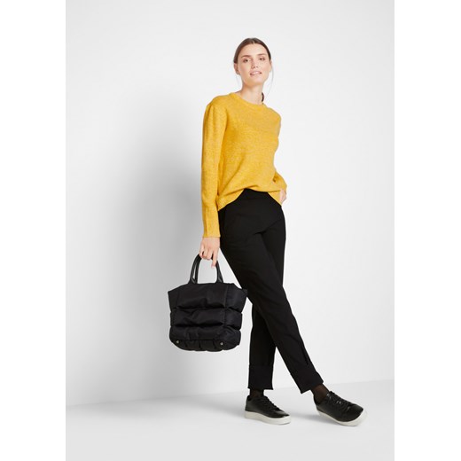 Sweter melanżowy z okrągłym dekoltem 48/50 bonprix