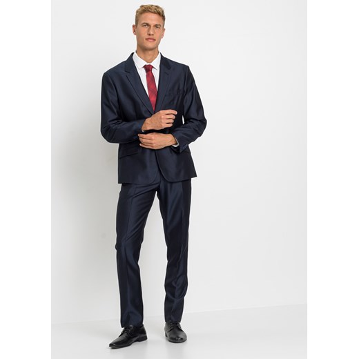 Garnitur (3 części): marynarka, spodnie, krawat 64 bonprix