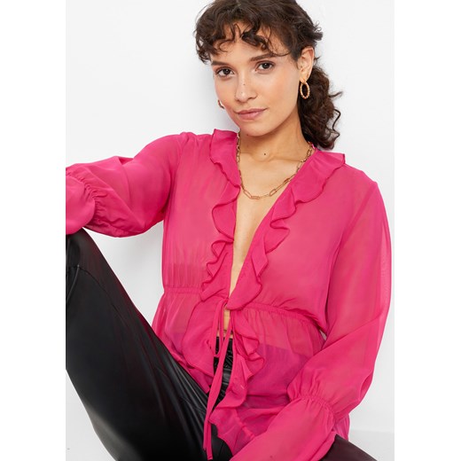 Bluzka szyfonowa 38 bonprix promocja