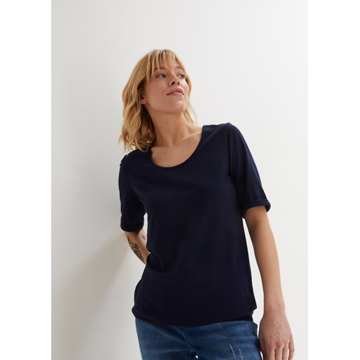 Shirt z koronką ze sklepu bonprix w kategorii Bluzki damskie - zdjęcie 170602294