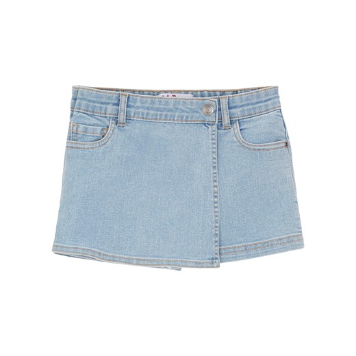 Spódnico-spodnie dżinsowe dziewczęce ze sklepu bonprix w kategorii Spodenki dziewczęce - zdjęcie 170603960