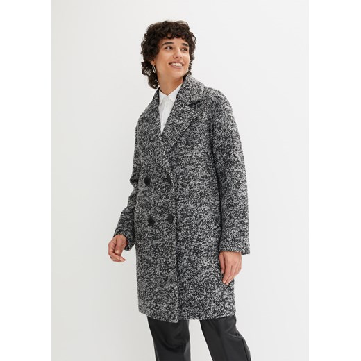 Płaszcz z domieszką wełny, w krótszym fasonie ze sklepu bonprix w kategorii Płaszcze damskie - zdjęcie 170604750