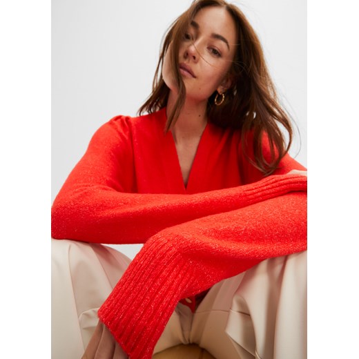 Sweter rozpinany 52/54 bonprix