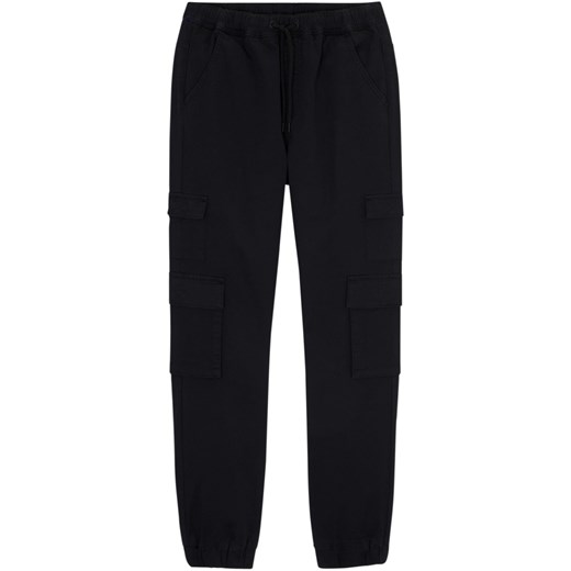 Spodnie chłopięce spadochronowe z troczkami i kieszeniami, Regular Fit ze sklepu bonprix w kategorii Spodnie chłopięce - zdjęcie 170605101
