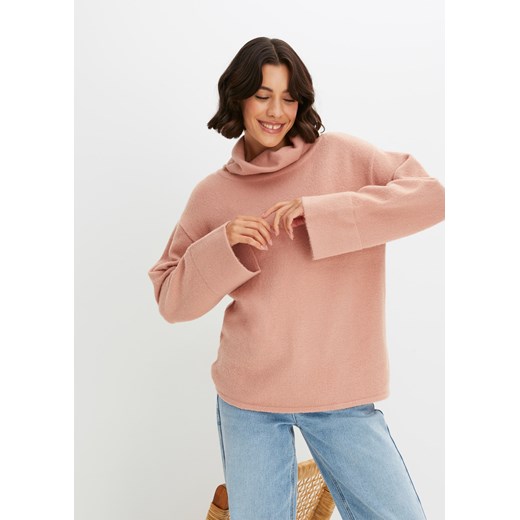 Sweter z szerokimi rękawami ze sklepu bonprix w kategorii Swetry damskie - zdjęcie 170607413