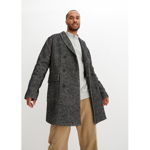 Krótki płaszcz ze sklepu bonprix w kategorii Płaszcze męskie - zdjęcie 170608071