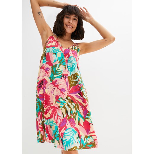 Sukienka z nadrukiem ze zrównoważonej wiskozy ze sklepu bonprix w kategorii Sukienki - zdjęcie 170608312