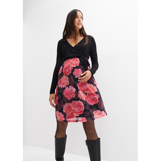 Sukienka ciążowa i do karmienia piersią, w kwiaty ze sklepu bonprix w kategorii Sukienki ciążowe - zdjęcie 170608813