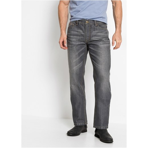 Dżinsy Regular Fit Straight ze sklepu bonprix w kategorii Jeansy męskie - zdjęcie 170610391