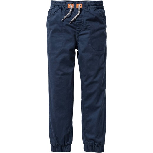Spodnie chłopięce ocieplane z miękką bawełnianą podszewką, Regular Fit ze sklepu bonprix w kategorii Spodnie chłopięce - zdjęcie 170611791